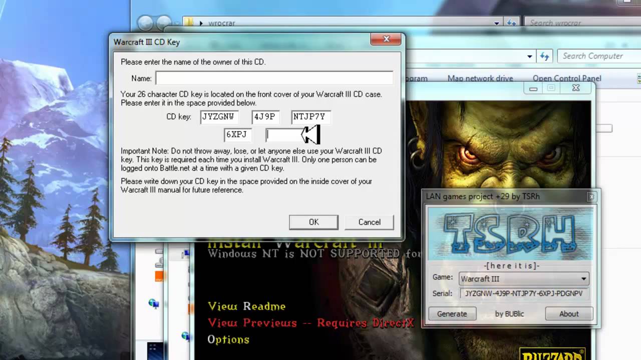 Warcraft Roc Cd Key Generator